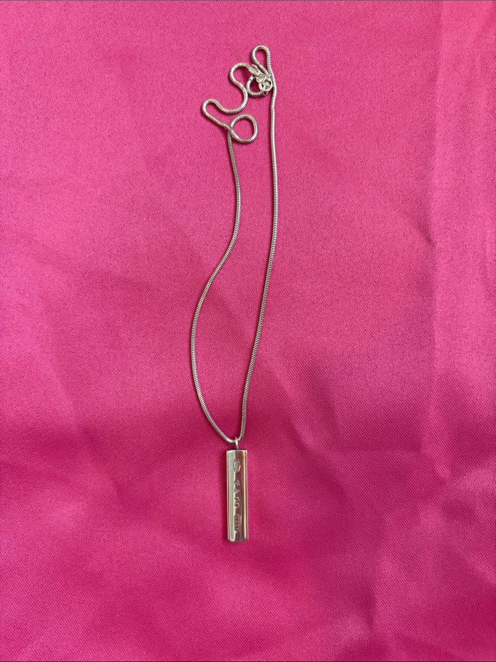 Tiffany & Co. Sterling Bar Pendant Necklace in Silver - Picture 5 of 6